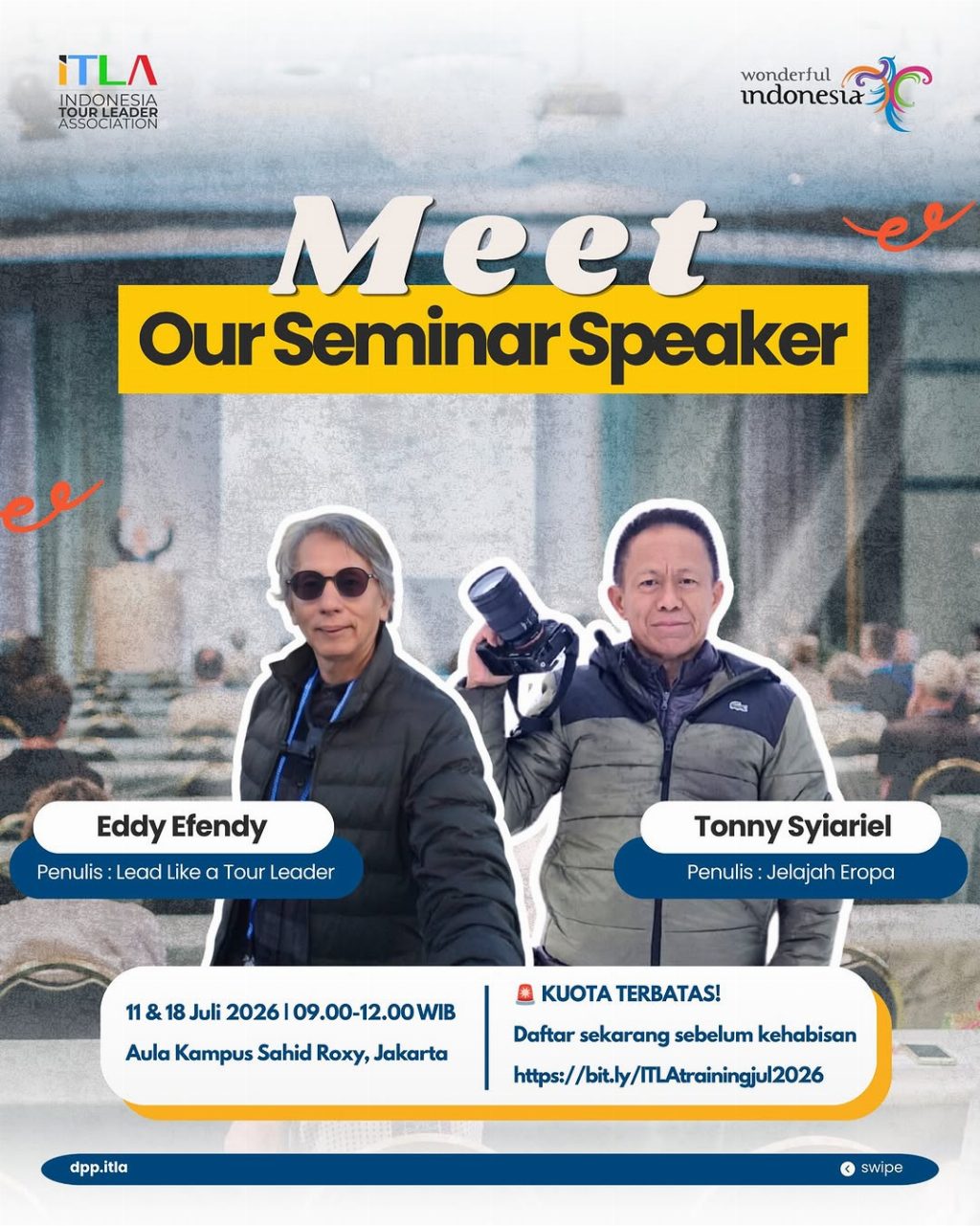 Daftar Sekarang — Tour Leader Next Level Juli 2026